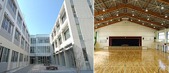 丸ヨの学校施設建設