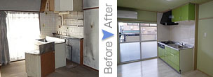 マンション・集合住宅のリフォームのbefore-after