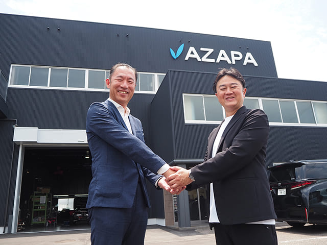 AZAPAエンジニアリング株式会社井村社長のインタビュー写真